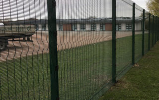 Clear View Mesh Fence