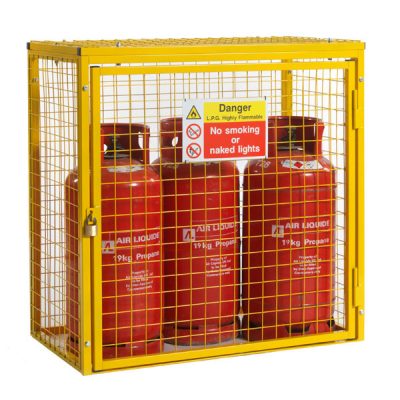 Storage Gas Cage - Best Security Fence Manufacturer